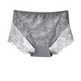 thumbnail image 1 of Xunlbb Underwear for Women Women's Panties Lace Sexy Plus Large Pants Large Size Medium-high Waist File Summer Thin Panties 2XL-3XL Up to 50% off, 1 of 4