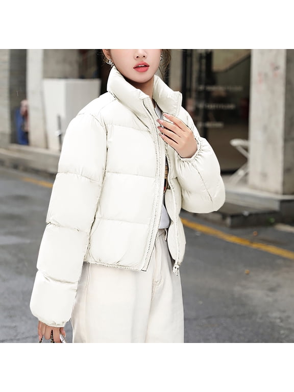 Winter Coats for Women Women Warm Pocket Coat Long Jacket Winter Sleeve Down Parkas Beat the Chill