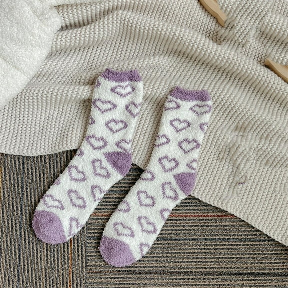 Xunlbb Winter SocksWomen's Print Thin Short Socks With Lace Mesh Socks Christmas Gift Free Size