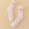 thumbnail image 1 of Xunlbb Winter Warm SocksWomen's Thick Warm Wool Socks Floor Sleep Socks Mid-tube Socks Socks Free Size, 1 of 3