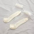 thumbnail image 1 of Xunlbb Winter Warm SocksWomen's Thin Short Socks With Lace Mesh Socks Free Size, 1 of 4