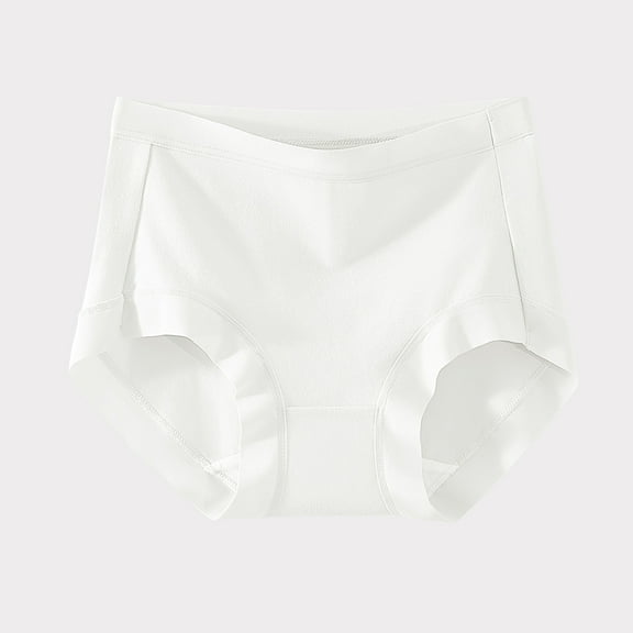 Xunlbb Womens Underwear Cotton Ladies Comfortable Solid Color Large Size Abdominal Panties Hight Waiste Underpants M-3XL on Clearance