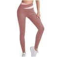 thumbnail image 1 of Xunlbb Womens Workout Pants Plus Size Yoga Pants Fashionable Women's High Waisted Compression And Drying Tight Yoga Pants on Clearance S-XL, 1 of 4