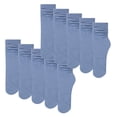 thumbnail image 1 of Xunmmm 10 Pairs Women Low Cut Short Socks Ice Silk Cool Feeling Flock Thin Breathable Summer Short Socks Stretch Invisible Ankle Socks For Daily, 1 of 4
