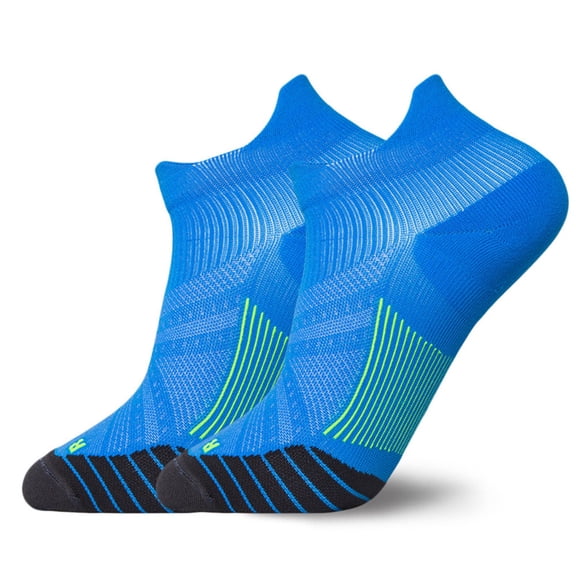 Xunmmm Women's Ankle Sports Socks Cusioned Breathable Elastic Short Socks Stretchy Sweat Wicking Lightweight Low Cut Socks For Outdoor Sports Activities