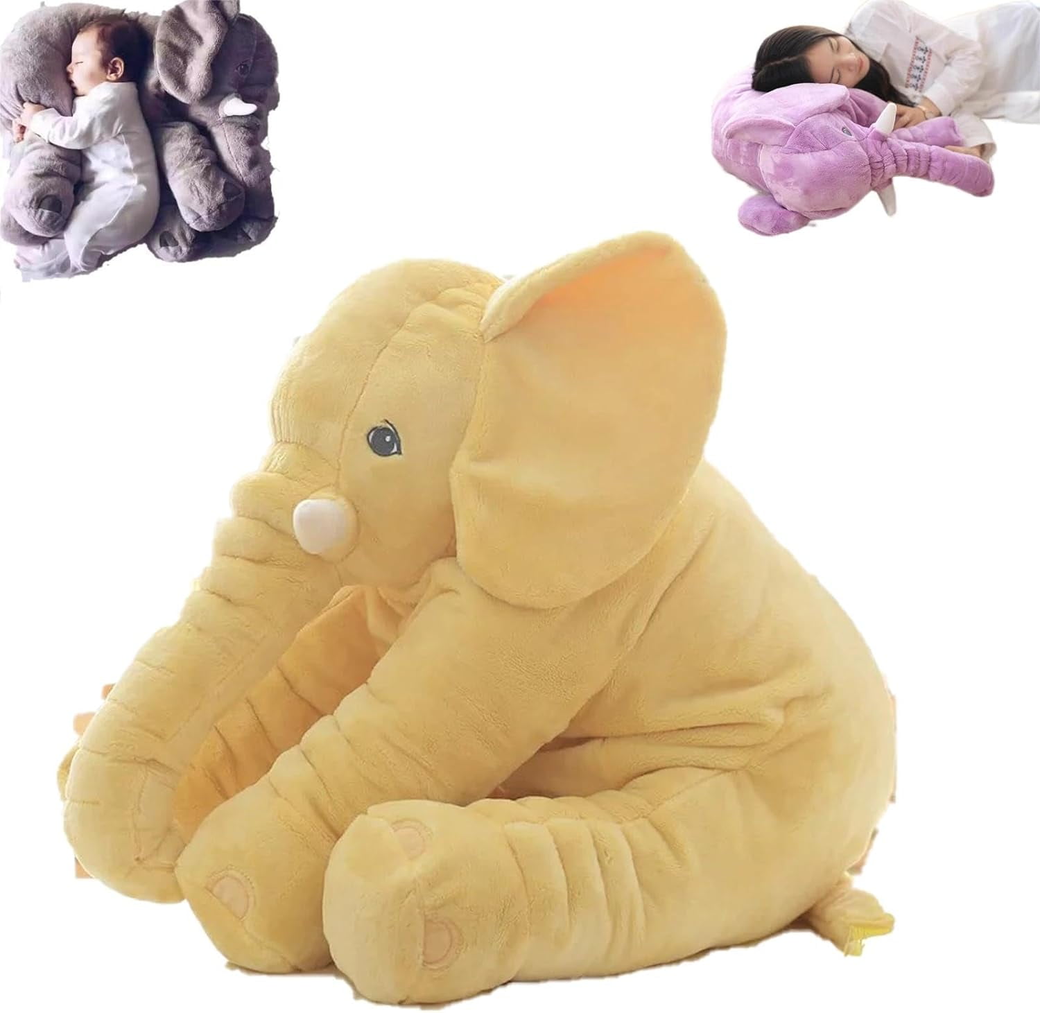 Xunnisa Fresh Frenzy Pillow, Fresh Frenzy Elephant Cuddle Pillow, Fresh Frenzy Baby Elephant