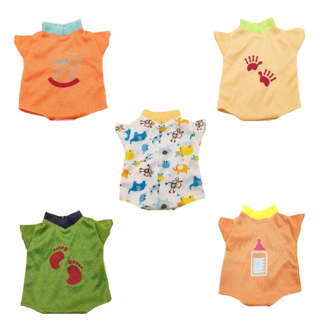 Xunwa Baby Boy Doll Clothes for 12 Inch Alive Doll,Baby Doll Clothing