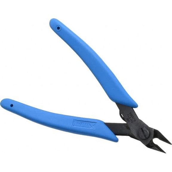 Xuron 4-7/8" OAL, 14 AWG Capacity, Flush Cutter
