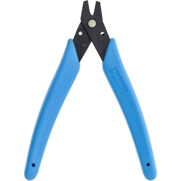 Xuron Flush Cut Wire Cutters, Standard Jaw, 4-3/4 Inches