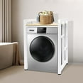 Xuthusman Washer Dryer Stacking Rack Stand, Heavy Duty Over Washer and