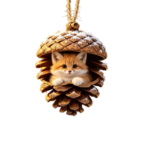 Xuyuer 2D Acrylic Hanging Ornaments, Cute Cutout Decor for Window Tree ...