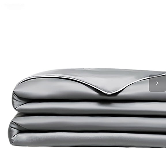 Xuyuer Class A Skin-Friendly Ice Silk Summer Cooling Quilt, Constant Temperature Breathable Thin Air Condition Blanket, Machine Washable Foldable Nap Comforter For Bedroom Sofa All Season,Gray