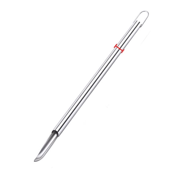 Xuyuer Ergonomic Multi-Function Longan Lychee Pitting Tool, Solid Durable Fruit Core Remover, Easy Clean Handheld Kitchen Gadget Fast Extract Longan Litchi Pulp,As Shown