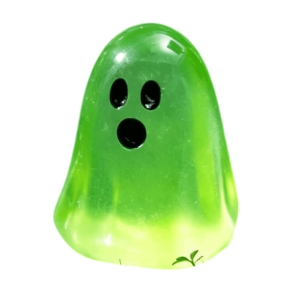 Xuyuer Glow in the Dark Little Ghost Trinkets Halloween Mini Ghost Figurines for Displays