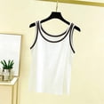 thumbnail image 1 of Xuyuer Tank Tops for Women Summer V Neck T Shirts Trendy Sleeveless Basic Tee Loose Fit 2026 Fashion Spring Summer Vacation Outfits Loose Blouse Casual Shirts Clothes Beach Vacation Clothes, 1 of 6