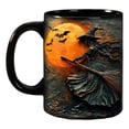 thumbnail image 1 of Xuyuer Witch Themed Coffee Mug, 12oz Ceramic Halloween Cup for Hot Cocoa and Holiday Beverages, 1 of 4