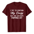 thumbnail image 1 of Xuyuer Women's Casual Short Sleeve Loose Shirt Oversized T-Shirt Trendy Going Out Crew Neck Summer Graphic Tees Oversized Tshirts for Women Graphic Tee Shirt Graphic Funny Cute T Shirts, 1 of 4