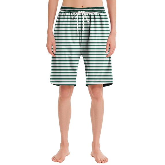 Xuyuer Women's Comfy Stretch Summer Beach Shorts Casual Pajama Shorts Yoga Short Pants with Elastic Drawstring & Pockets