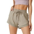 thumbnail image 1 of Xuyuer Women's Mid Rise Running Shorts Mesh - Quick Dry Drawstring Workout Athletic Gym Shorts Pocket 2026, 1 of 4