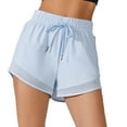 thumbnail image 1 of Xuyuer Women's Mid Rise Running Shorts Mesh - Quick Dry Drawstring Workout Athletic Gym Shorts Pocket 2026, 1 of 4