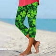 thumbnail image 1 of Xuyuer Women's Printed Casual Slim Fit Stretch Yoga Pants - High Waist Workout Leggings, Yoga Pants Women, 1 of 5