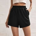 thumbnail image 1 of Xuyuer Women's Sweat Shorts Casual Summer Elastic High Waist Running Lounge Shorts with Pockets 2026, 1 of 6