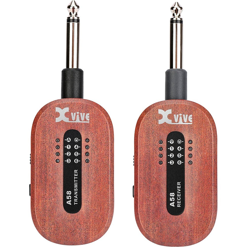 Xvive A58 Wireless Guitar System - Mahogany