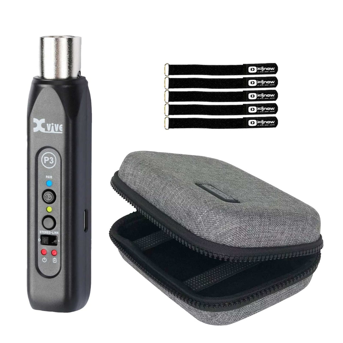Xvive P3 Bluetooth Audio Receiver with Case Package - Walmart.com