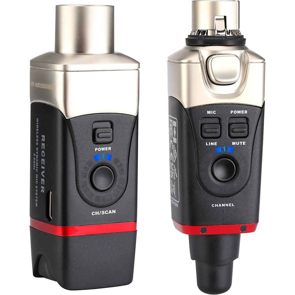 Xvive U35 Wireless System for Dynamic Microphones, 5.8GHz - Gold