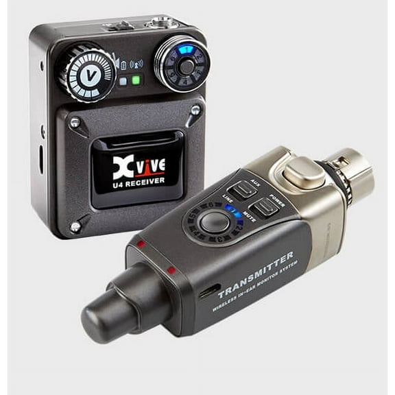 Xvive U4 In Ear Monitor Wireless System Channel Stereo Receiver