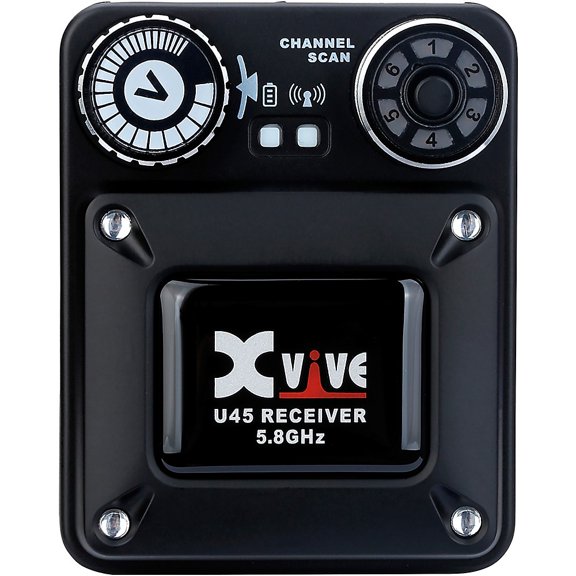 Xvive U45R Wireless In-Ear Monitor Receiver, 5.8GHz - Black
