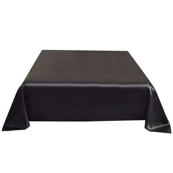 Xvkff Queen Size Bed Sheet Set for Hot Sleepers Luxury Silky Bedding Satin Soft Wrinkle Free Comfortable Bamboo Viscose Microfiber Queen Bed Sheets Cooling Obsidian Black Ice Silk I