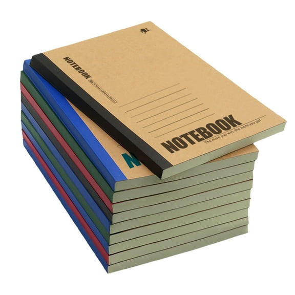 Xwjun A5 Composition Notebooks 40Sheets/80Pages, Kraft Notebooks, Bulk Composition Notebooks, College Ruled Composition Notebook, Notebooks Classroom Must Haves