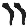 thumbnail image 1 of Xwjun A Pair Eyeglass Ear Grips, Anti-slip Silicone Ear Hook, Glasses Ear Grip Sleeve Retainer Glasses Accessories Eye Glasses Ear Grippers For Sports, Sunglasses, Reading Glasses Black, 1 of 9