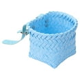 thumbnail image 1 of Xwjun Rattan Cycle Basket Bike Basket Front Kids Bike Basket Adult Kids Basket Handlebar Front Storage Baskets For Outdoor Daily Commute 15x12x12cm Tricycle Basket Handwoven Rattan Bike Basket Blue A, 1 of 9