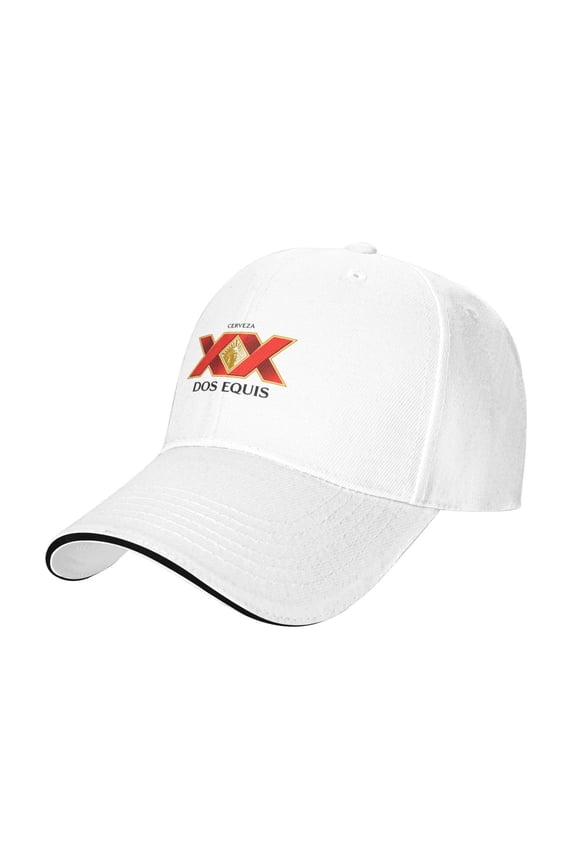 Xx Dos Equis Casual Sandwich Baseball Cap Adjustable For Men For Women