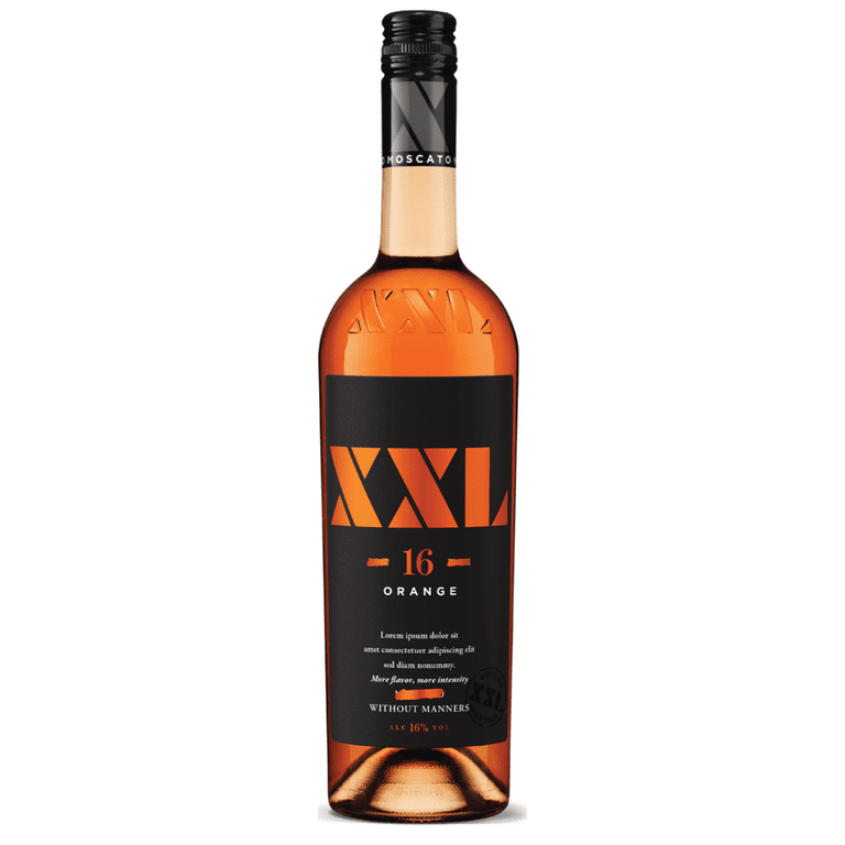 XXL Orange Moscato, 750 ml Glass Bottle, 16% ABV - Walmart.com
