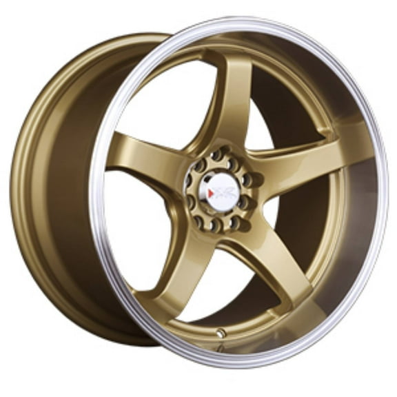 Xxr 555 17x8 5x100/5x114.3 35et Hyper Gold / Ml wheel