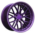thumbnail image 1 of Xxr 571 20x9 5x114.3 35et Diamond Cut Purple wheel, 1 of 3