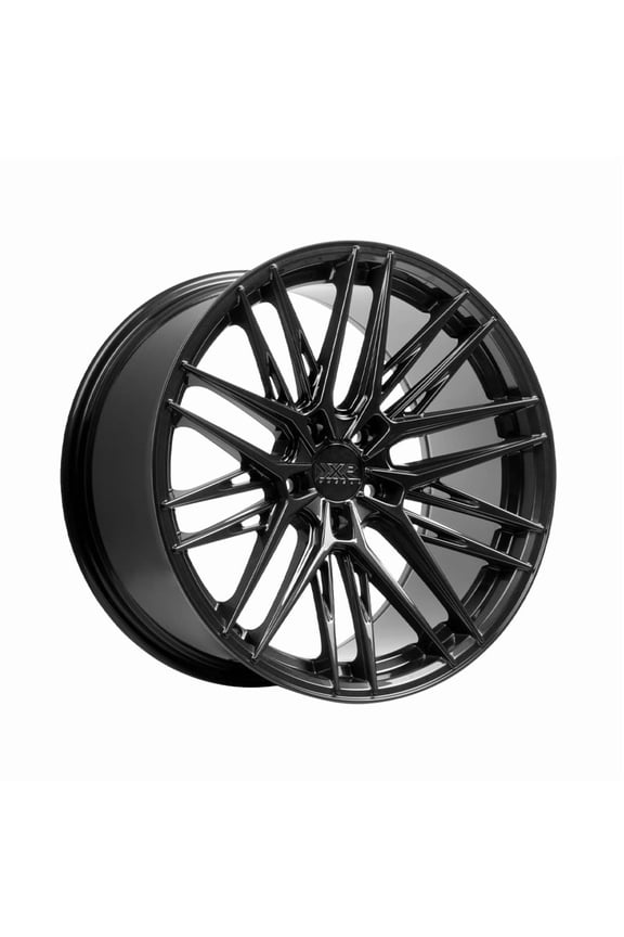 1 X XXR 582 18X9.5 5-120 73.1 Hub +35 Offset Chromium Black Wheel Rim
