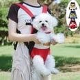 thumbnail image 1 of Xxxl Yellow Pet Front & Back Carrier Backpack With Four Adjustable Straps, Breathable Fabric & Secure Design, Portable Travel Bag For Small To Medium Dogs, Cats, Outdoor Hiking,, 1 of 6