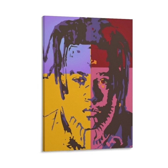 Xxxtentacion Posters (4) Print Photo Art Painting Canvas Poster Home Decorative Bedroom Modern Decor Posters Gifts 12x18inch(30x45cm)