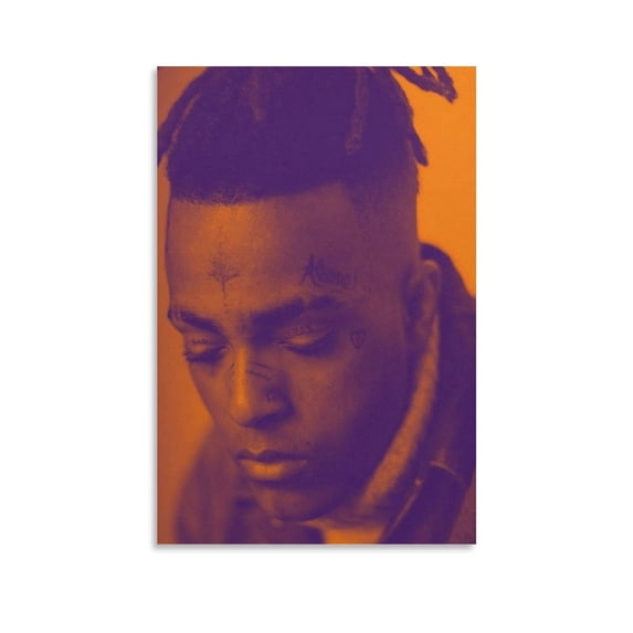 Xxxtentacion Posters (5) Wall Art Poster Scroll Canvas Painting Picture Living Room Decor Home 16x24inch(40x60cm)
