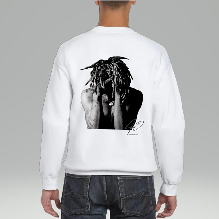 Xxxtentacion Vintage Sweatshirt Back Side Xxxtentacion Tribute Fan Sweatshirt Back Side Xtentacion Merch Graphic Sweatshirt Back Side Hip Hop Retro Sweatshirt Back Side Rap Streetwear Clothing Walmart...