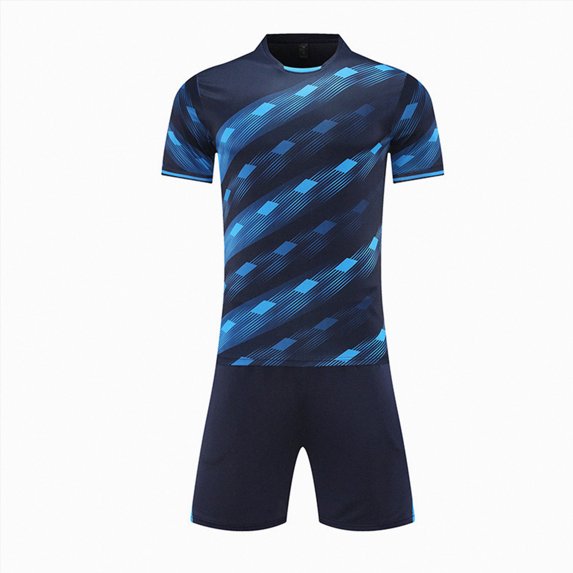 Xyant Boys Athletic Short Sleeve T Shirts Kids Quick Dry Sports Performance Tees Tops (Navy,13-14 Years)