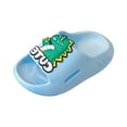 thumbnail image 1 of Xyant Boys Girls Cloud Slides for Kids Non-slip Sandals for Toddler Comfy Cushioned Thick Sole Shower Pool Slippers Summer Beach Water Shoes Indoor & Outdoor Sky Blue,13, 1 of 4