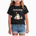 thumbnail image 1 of Xyant Boys Girls Halloween Shirts Pumpkin/Ghost Short Sleeve T Shirts Kids Toddler Graphic Clothes Tee Tops Halloween Tshirts Boys Girls,Size 2-14 Years, 1 of 7