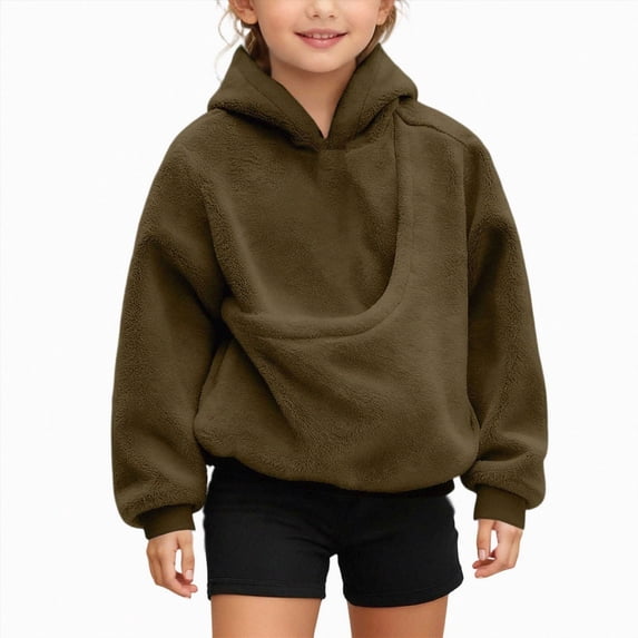 Xyant Boys Girls Hoodies - Pet Holder Kitten Puppy Carriers Pullover Toddler Kids Long Sleeve Kangaroo Pocket Sweatshirt (AG,7-8 Years)