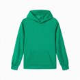 thumbnail image 1 of Xyant Cotton Kids Hoodie Sweatshirt Midweight Long Sleeve Pullover Boys Girls Tops Clothes for Toddlers (Green,2-3 Years), 1 of 5