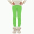 thumbnail image 1 of Xyant Girls Fleece Lined Leggings Winter Thermal Warm Clothes Running Thick Pants Cold Weather for Kids Toddler (Green,18-24 Months), 1 of 7